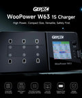 W63 FPV Drone Charger With Six Independent Ports, 3A Fast Charge, and Dope IPS Display