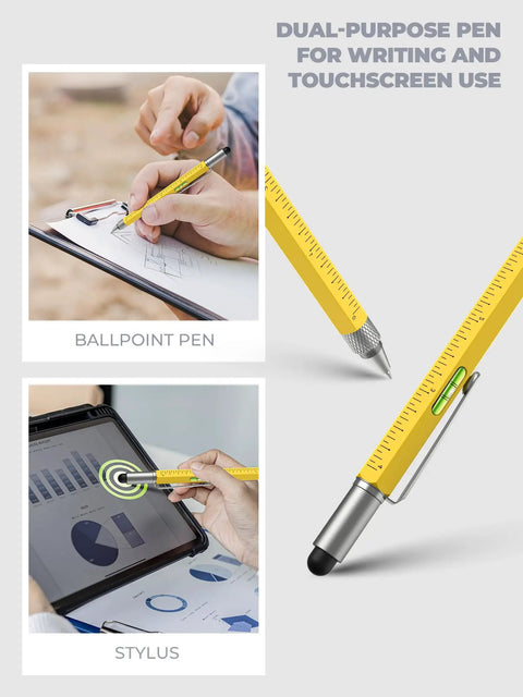 Multitool Pen For Men 2025 Upgraded Squirrel Gift Box Fathers Day Gift For Dad Husband Grandpa Boyfriend Him From Daughter Wife Son Cool EDC Gadget For Men Who Have Everything