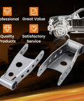 2 To 3 Inch Adjustable Lowering Shackle Kit For Silverado 1500 And Sierra 1500 Trucks Rear Drop Shackles Fits 2007-2018