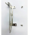 Top Shelf Knockout Low Profile Bracket For Intel E10G42BTDA X520-DA2 X520-SR2 X710-DA2 Server Network Cards, steel with screws.