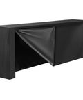 Heavy Duty 8-Foot Firewood Rack Cover With Zipper And Front Flap, 600D Oxford Waterproof Outdoor Storage Shield, flap open