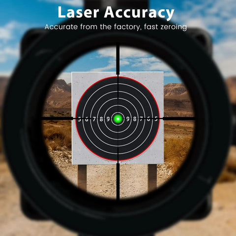 Rechargeable Green Bore Sight Laser Kit with 64 Adapters for Calibers from .17 HMR up to 12 Gauge targeting accuracy image