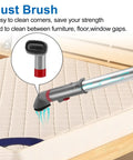 3 Pack Upholstery Tool Set With Crevice Tool And Dust Brush For Shark Rotator Lift Away Vacuums NV500 NV501 NV502 NV560 Compatible Replacement Parts Compare To X11FC500 shown cleaning mattress