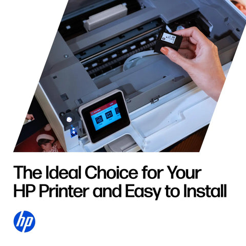 Go To Ink Cartridge Combo Pack Delivering Fresh Black And Rich Tri Color Prints For Envy Inspire And Photo Printer Models, Installing Cartridge.