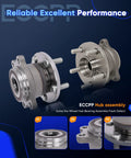 2 Pack Rear Wheel Hub Bearing Assembly For Subaru Outback And Legacy 2005 2006 2007 2008 2009 With ABS AWD 5 Lug OE 512293 Left And Right Rock Solid Reliability