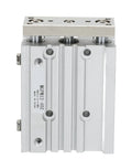 Heavy Duty Pneumatic Air Cylinder Three Rod Aluminum Alloy Build Double Action Mechanical Transmission Device for machinery