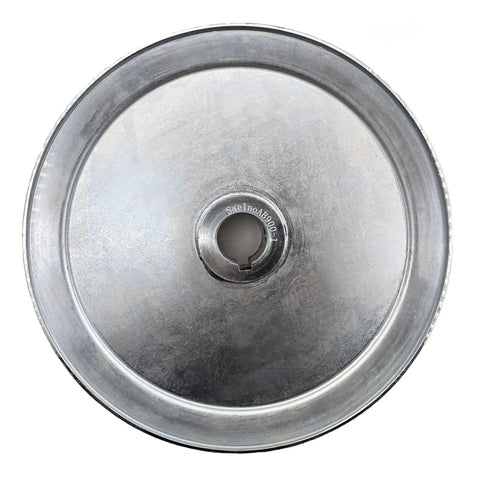 AB900 1 Single Groove Web Pulley 9 Inch Outside Diameter 1 Inch Bore For V Belt A B 5L 4L AX BX Carbon Steel Zinc Plated Motor Pulley Built Tough For Smooth Power Transmission Durable Performance