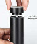 Close-up of height-adjustable feature on 6 Pack M10 Furniture Leg Bolts For Tables And Desks Height Adjustable Metal Replacement Feet