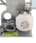 Heavy Duty Belt Grinder And Sander Featuring 6000rpm Variable Speed Control With Integrated VFD For Precision Polishing Jobs motor and steel base.