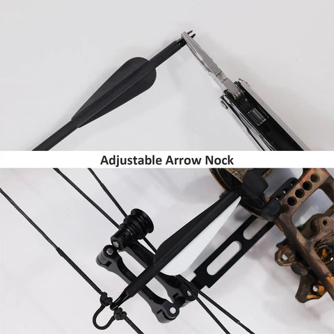 12 Pack Archery Hunting Arrows For Compound Bow Or Recurve Bow With Removable Tips And Adjustable Nocks 30 Inch Black Vanes