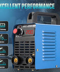 Portable 110V DC Inverter Stick Welder For Beginners And Home Projects with easy knob controls and anti-stick performance.