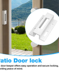 Sliding Door Keeper And Hook Style Latch Replacement E2124 Latch Lock For Micron 1200 Series And Viking Sliding Glass Doors