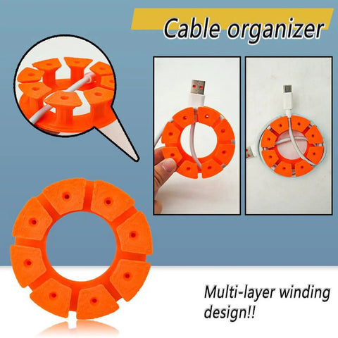 Slick Multi Layer Cable Management Box Keeps Your Entire Workspace And Kitchen Counter Totally Tangle Free Durable Wire Cover with flexible guide channel.