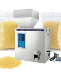 Heavy Duty Automatic Powder Filling Machine 1 To 500 Grams Zero Point Two Gram Accuracy Three Speed Settings with dry grains.