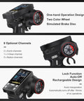 Beast 10 Channel RC Transmitter With 2.4Ghz Tech And Coach Mode, black finish, one-hand operation with dual receivers