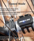 Cadence and Speed Sensor for Cycling With Dual Mode RPM Tracking, Wireless Bluetooth and ANT Plus Connectivity installed on bike hub
