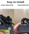 End Fed Half Wave HF Antenna For 1 To 30 MHz Multiband 100W Capable Portable And Base Station Ready Outdoor Ham Radio Antenna details