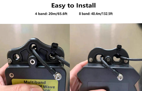 End Fed Half Wave HF Antenna For 1 To 30 MHz Multiband 100W Capable Portable And Base Station Ready Outdoor Ham Radio Antenna details