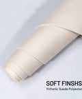 Babnecl suede auto headliner fabric roll, beige microfiber with foam backing, 96 x 60 inches