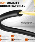 Go To Fuel Line Primer Bulb Kit For RedMax Trimmers And Leaf Blowers showing high-quality rubber material.