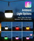 Portable Carbon Monoxide Detector with Ambient Light, Magnetic Mount and Metal Hook for travel CO monitoring