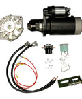 Top Shelf Tractor Alternator And Starter Conversion Kit For John Deere 3010 12 Volt, includes alternator, starter, solenoid, and cables.