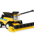 New Holland CR8.90 1/64 Scale Die Cast Combine With Corn And Grain Headers Totally Realistic Farm Machinery Model For Collectors