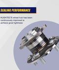 512284 Rear Wheel Bearing Hub Assembly 2 Pack For 2004 To 2006 Lexus RX330, side view showing sealing performance