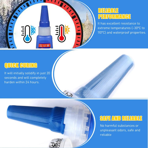 Fast Dry Shoe Repair Glue Kit Ultra Strong Beast Bond For Metal Plastic Jewelry And More Quick Set In Seconds Low Whitening 4 Pack 20ml Each Ideal For Shoes Repairs And Mini Fixes performance, quick curing, and reliability features.