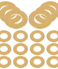 Top Tier 50 Piece Metric 12mm Copper Flat Washers With Sealing Crush O Rings And Gasket Hardware For Secure Electrical Fastener Mounting And Tough Connections That Really Make A Difference, 12mm copper flat washers
