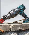 Makita XCS04Z 18V LXT Brushless Cordless Rebar Cutter With Spark Free Steel Rod Trimming Blade Tool Only Heavy Duty Power for cutting steel rebar.