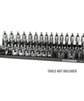 Three Post Metric Socket Tray Set For The Toolbox A Real Workhorse With Deep Shallow And Impact Rows A 3 Row Organizer