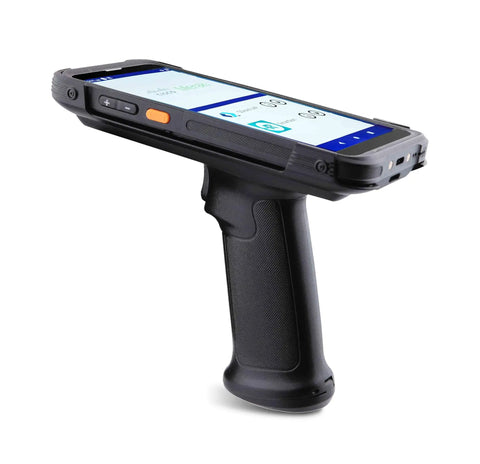 Pistol Grip Android Barcode Scanner For Warehouse Use Rugged Workhorse All Day Battery 4420mAh And 5200mAh With Zebra SE4710 Scan Engine
