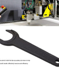 Steel Collet Wrench With Smooth Handle for CNC Router Accessories, Durable Quenched Steel, Rustproof Blued Finish, Ergonomic Design