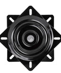 Heavy Duty 6.25 Inch 360 Degree Bar Stool Swivel Plate Replacement Base For Recliners And Bar Stools Universal Mount Pattern 125x125 To 177x177 mm 24mm High Ball Bearing Swivel Fits Chairs Boat Seats Vans.