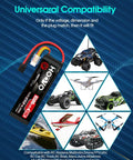 4S LiPo Battery 6500mAh 120C RC Battery Pack With TR Plug For Maxx X Maxx RC Car Truck Buggy Crawler Helicopter Drone