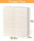 1043 Humidifier Wick Filter Replacement For Essick Air EP9 EP9R EP9500 EP9700 Series, 12x10.8x4 inches, product size displayed
