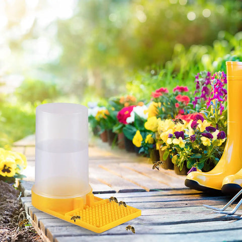 2 Pack Beekeeping Water Dispenser For Beehive Entrance And Bee Drinking Nest, Durable Plastic Hydration Feeder with bees