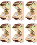 Six Piece Magnetic V Type Welding Clamp Set in Stainless Steel With Adjustable Fixing for stable positioning shown in full view