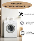 WH01X29528 clothes washer door lock on front load machine, Easy Install Washer Door Lock For Front Load Machines, Compatible Lid Switch Repair Kit, No Fuss Replacement That Fits GFW510SCN0WW And Other Front Load Models, Durable, Secure Lock For Quiet Laundry Days