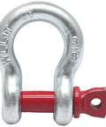 Heavy Duty Clevis Shackle 3 Eighth Inch Screw Pin 2 Pack Galvanized Steel For Tow Strap Winch Vehicle Recovery 1 Ton Capacity