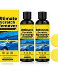 Car Scratch Remover Kit That Banishes Blemishes Fast Quick Fix Polish Paste For Deep Scratches On All Paint Colors 2 Pc Set with applicators.