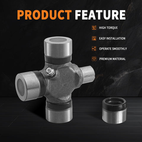 1310 Series Universal Joint 5-153X U-Joint Kit Two Piece Set Greasable With Outside Snap Ring OSR Bearing Cap