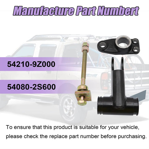 Right Torsion Bar Arm Anchor Bracket For Nissan Xterra And Frontier 1999 2004 V6 Passenger Side Mount Replaces 54210 9Z000 54080 2S600 Durable Suspension Replacement Part, black metal bracket with bolt