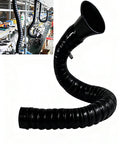 Heavy Duty Fume Extraction Arm With Articulated Duct Hose And Nozzle, Ideal For Beauty Salons Shops And Laboratories, 100cm Length