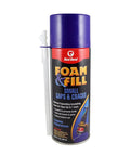 Heavy Lifters Expanding Spray Foam Sealant Fills Gaps And Cracks Straight Up, 12 Oz Tube for indoor/outdoor use.