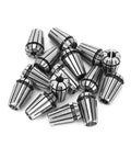 Pro Grade ER11 Spring Collet Set For CNC Engraving Milling Drilling And Lathe Workholding Includes 1mm To 7mm Plus 1/8 And 1/4 Inch Collets