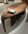 Top Shelf Black Walnut Desk With Authentic Mortise And Tenon Joints Versatile Chinese Style Home Office Workstation, close-up view of surface design.