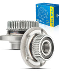 Rear Wheel Hub Bearing Assembly 512012 With ABS For 1998-2010 Volkswagen Beetle, 1999-2005 Jetta, 1999-2005 Golf, 2000-2006 Audi TT, 5 Lug, 2PCS