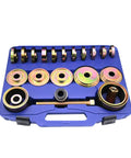 Heavy Duty Grade 9 Master Front Wheel Bearing Install Adapter Kit With Thrust Drive Bearing Forged Cups and Adapters in case